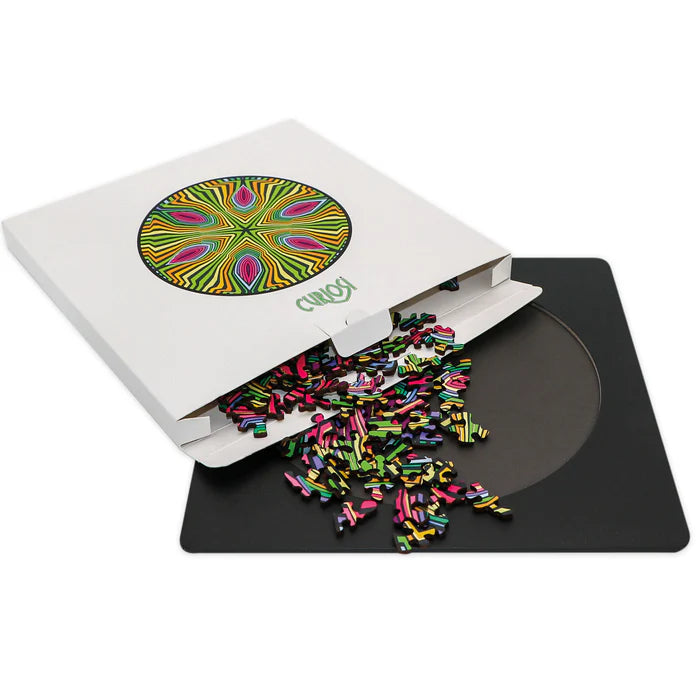 Puzzle Double "Hippie-Gold" (inkl. Tablett)