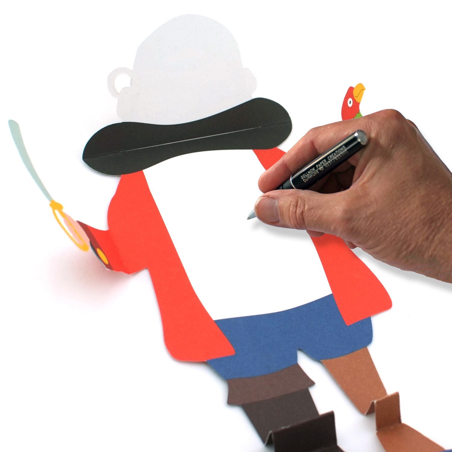 Carte type 3D "Pirate"