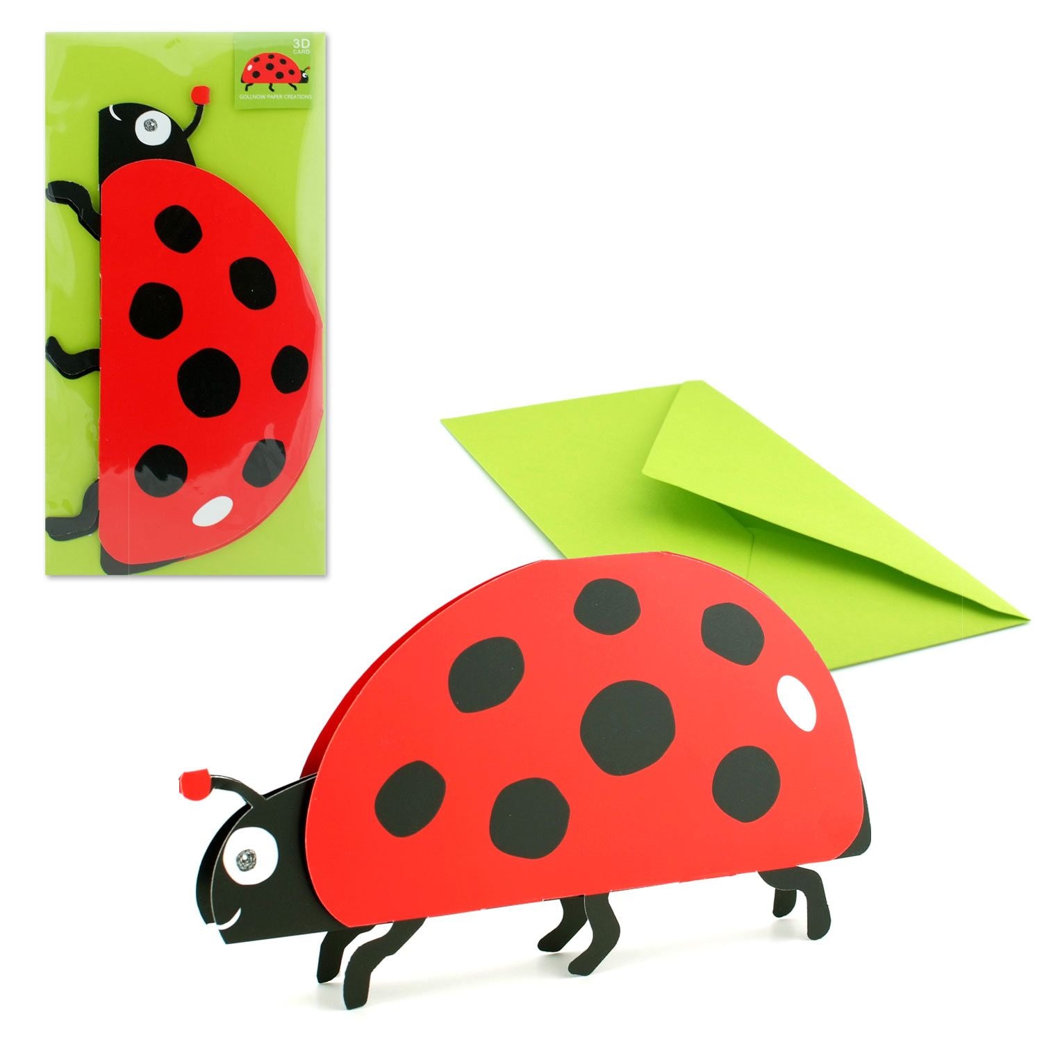3D animal card "Pug"