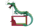Feuille de bricolage "Dragon porte-bonheur chinois"