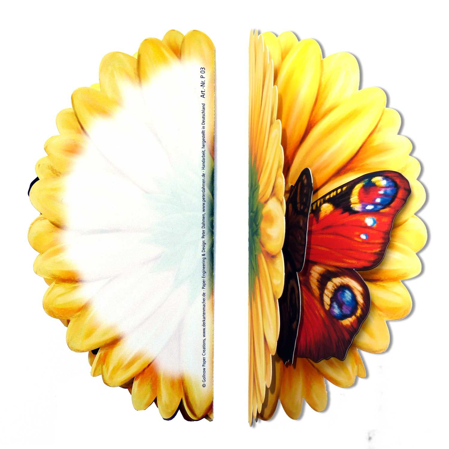 Pop-Up-Karte "Schmetterling"
