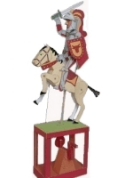 Feuille de bricolage "Chevalier rouge"
