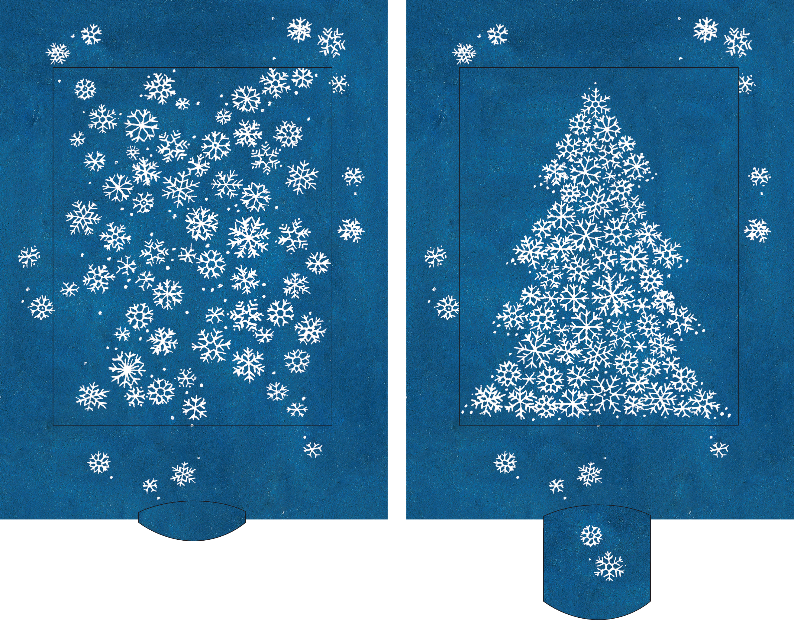 Living Card "Flocon de neige"