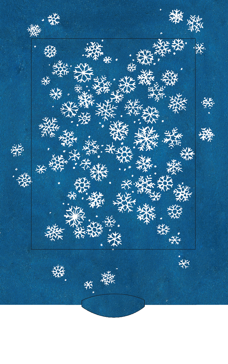 Living Card "Flocon de neige"