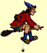 Handicraft sheet witch