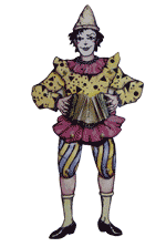 Craft sheet Pierrot