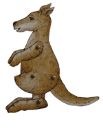 Craft sheet kangaroo