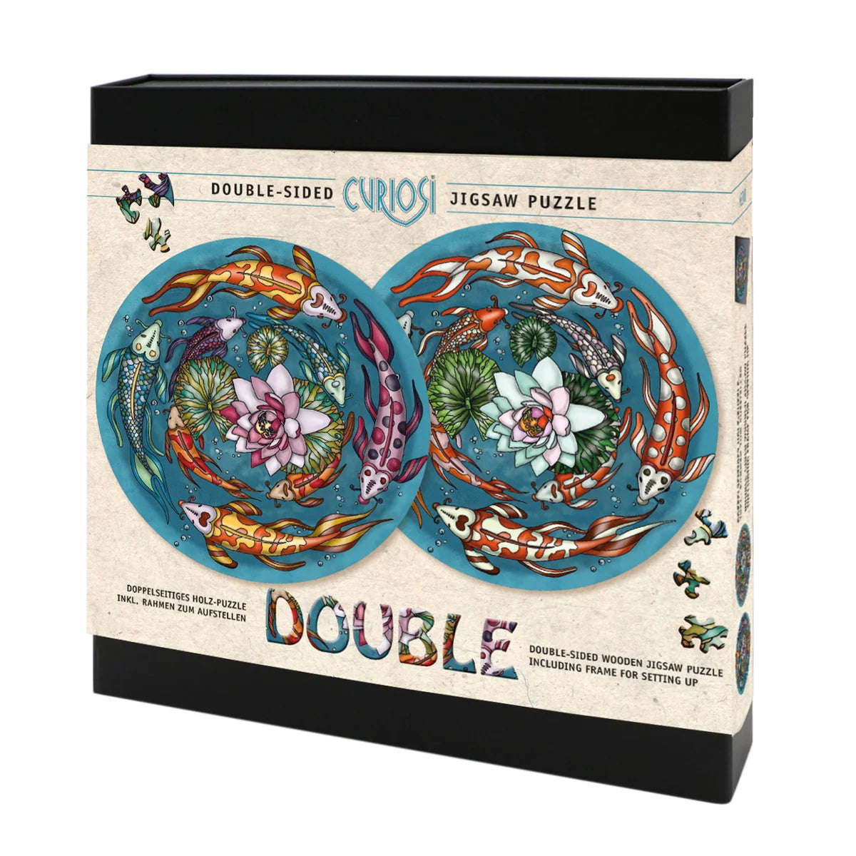 Holzpuzzle Double "Koi"