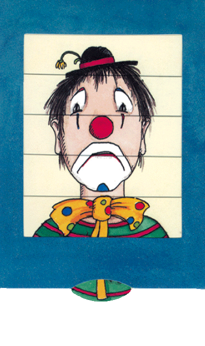 Living Card "Clown"