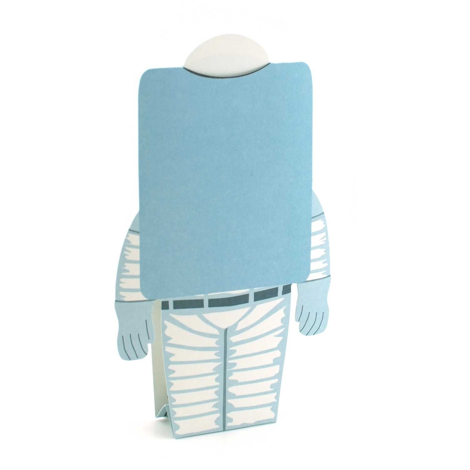 3D Typkarte "Astronautin"