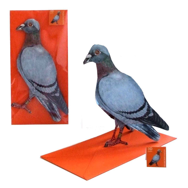 3D animal folding card "carrier pigeon"