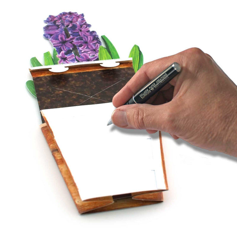 3D flower pot card "Hyacinth"