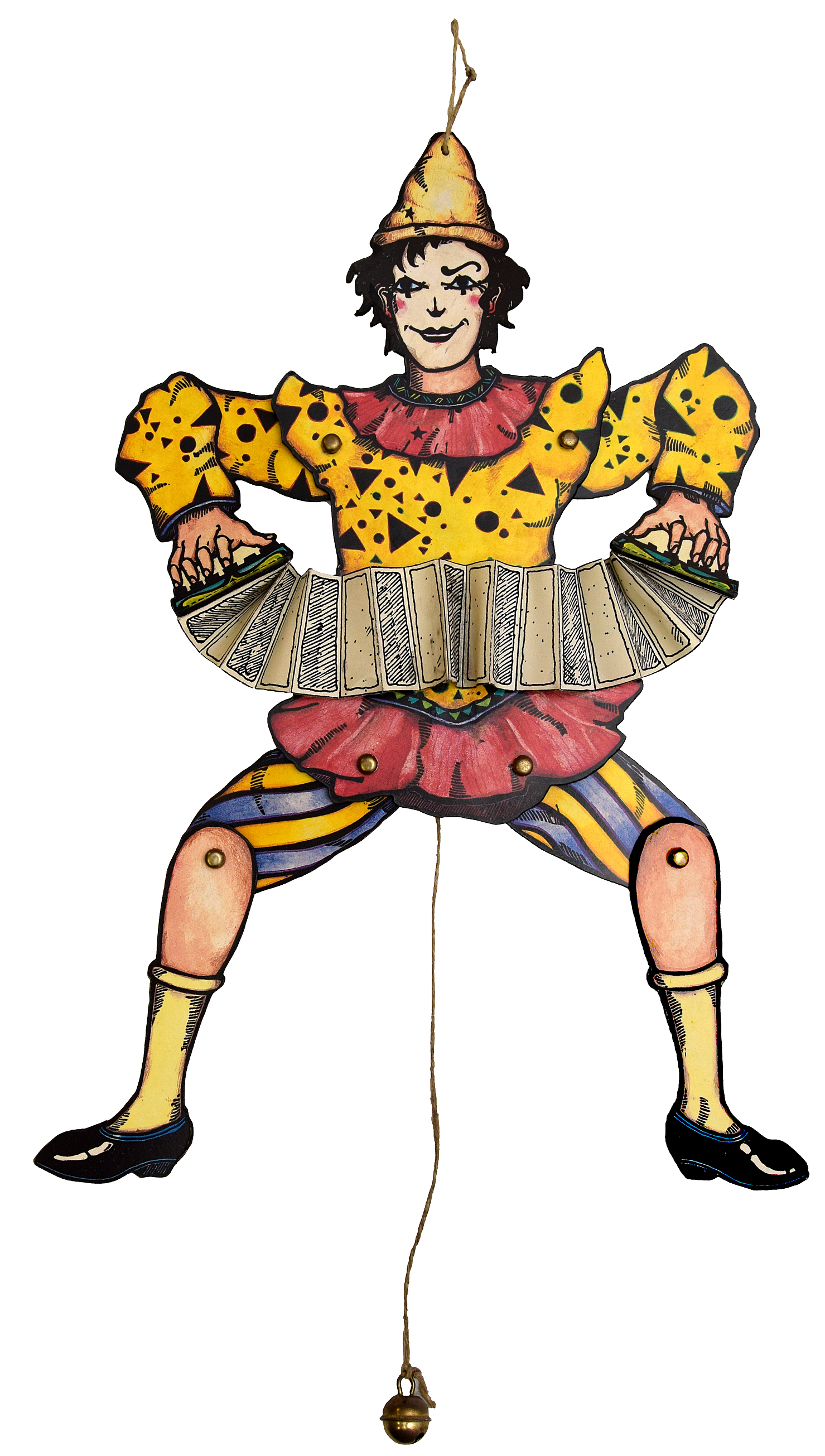 Bastelbogen Pierrot
