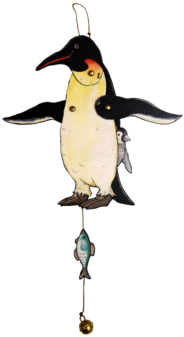 Feuille de bricolage pingouin