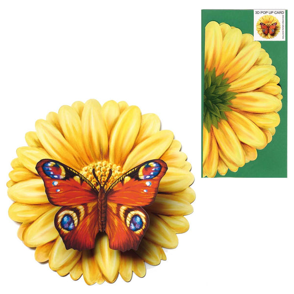 Carte pop-up papillon