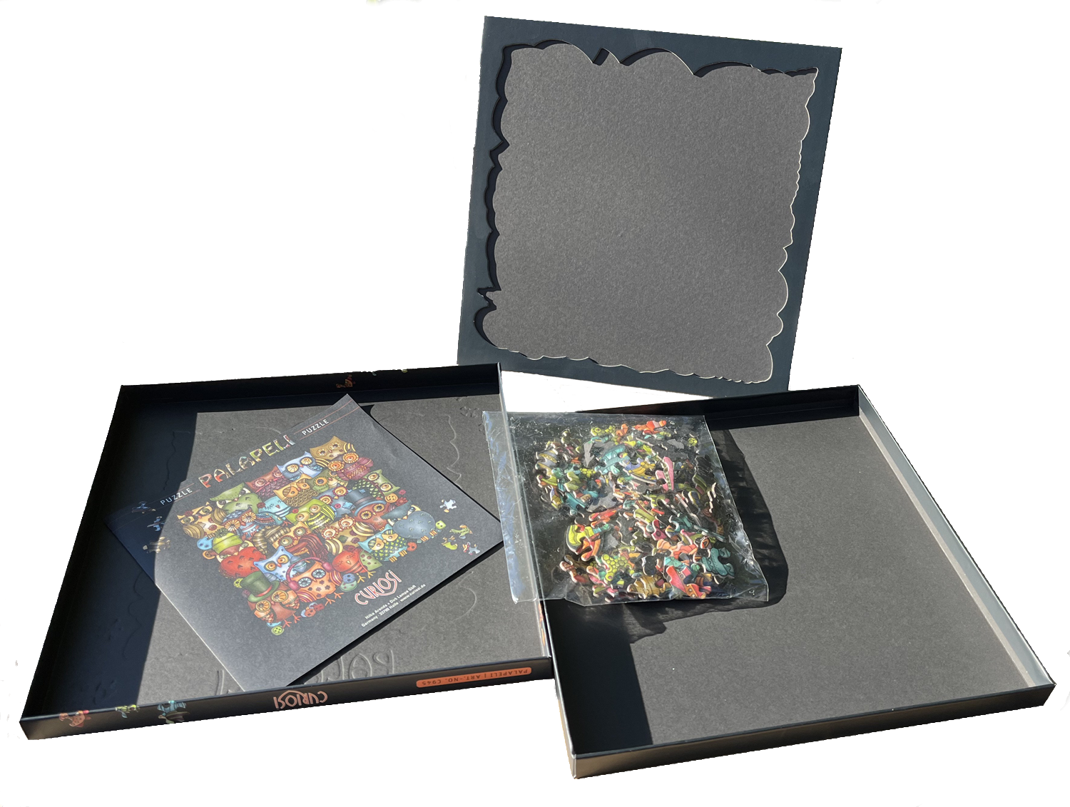 Puzzle Palapeli "Eulen"