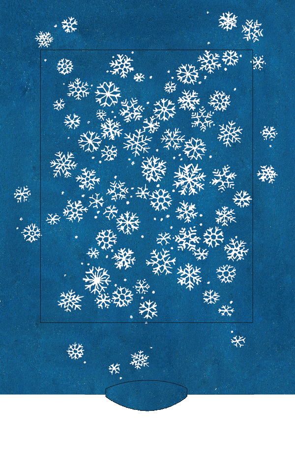 Living Card "Flocon de neige" 
